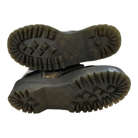 Dr. Martens Polished Black Jadon Platform Boots L8M7 - Picture 11 of 11